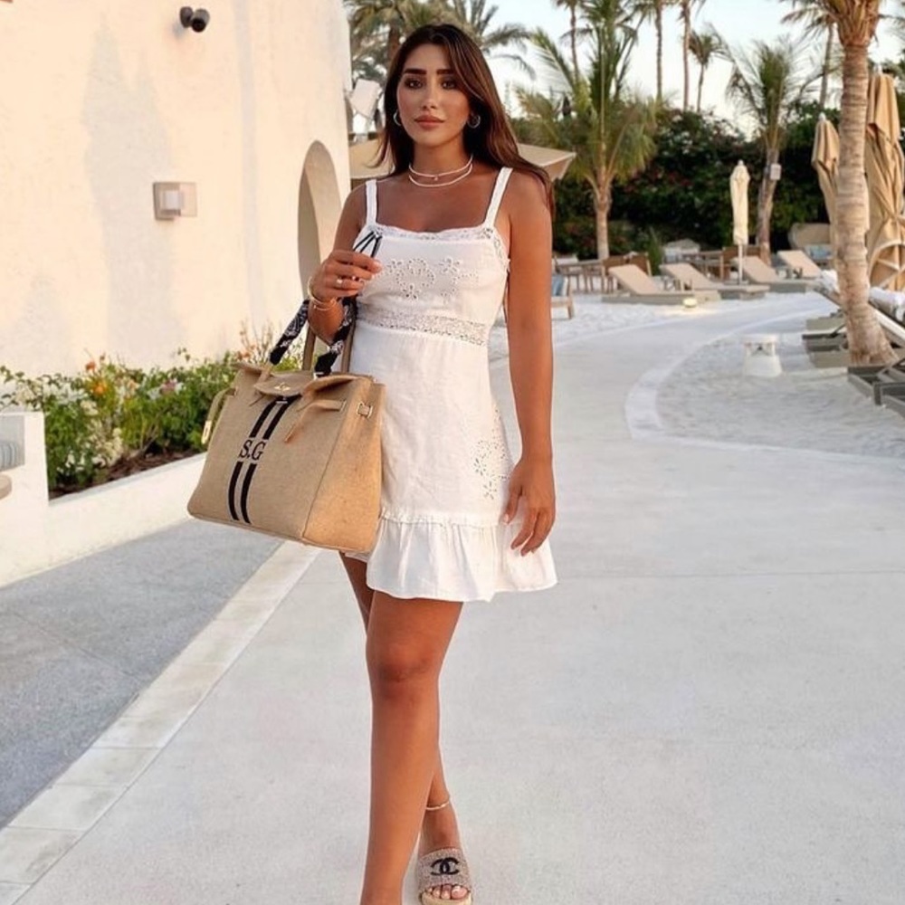 Zara Min Embroidered Dress